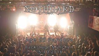 Nothgard - Age Of Pandora (Live @ Backstage Munich 2016)