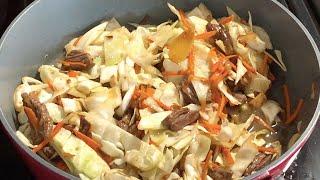 Beef and Cabbage Recipe