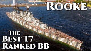 World of Warships: Rooke is the Best T7 Battleship For Ranked