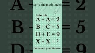 Solve the math puzzle ##learning lane