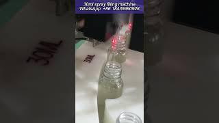 30ml skin oil spray bottle filling machine #fillingmachine #cosmoprof #cosmoprofbeauty #shortvideo