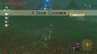 Zelda: Breath of the Wild | A Shady Customer Side Quest - Akkala Tower Region