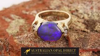 Opal Rings, Opal Wedding Rings, Black Opal Rings - Australian Opal Direct | Worldwide Shipping