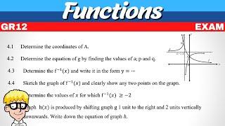 Exam question functions gr 12