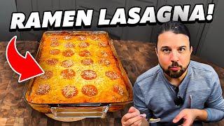 Ramen Lasagna: You HAVE to Try This!