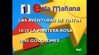 TVE1 SD - Avance De programación (03/10/2021) Esta mañana [Creación]