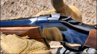 Winchester 1885 High Wall Traditional Hunter 38-55, mfd 2016. Few Shots and Up-close. 4k