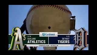 Bally Sports Detroit intro to Oakland A’s @ Detroit Tigers game