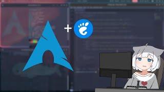 【ASMR】Installing Arch Linux + GNOME on my PC