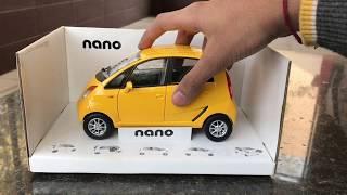 Unboxing of Tata Nano 1/18 Diecast Toy car