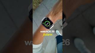 NEW WatchOS 26 features you’ll ACTUALLY use