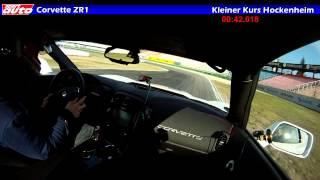 Corvette ZR1 Hockenheim Onboard sport auto Test Rundenzeit Kleiner Kurs