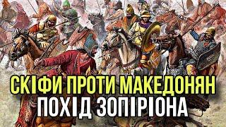 Скіфи проти Александра Македонського. Похід Зопіріона