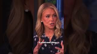 Kelly Ripa Breaks Down "Mom Showers” That Involve "Only Washing The Essential Bits #shorts