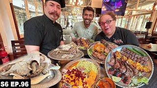 ULTIMATE DUBAI FOOD TOUR WITH Mr Taster Iranian Food S06 EP.96 | MIDDLE EAST MOTORCYCLE Tour