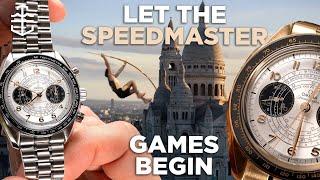 This Omega Speedmaster Chronoscope commemorates the Paris 2024 Olympic Games