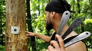 10 Knife Throwing Techniques (With World Champion/Adam Celadin)