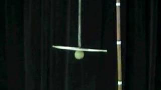 MIT Physics Demo -- Driven Mechanical Oscillator