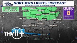 How to view the Northern Lights in Arkansas tonight | THV11+