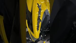 Pulsar n160 modified wrap yellow #biker #pulsarn160 #pulsar #trending #shorts #short #bike #like #ns