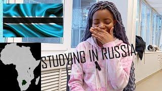 Life of a foreigner in Moscow 2024 | Gubkin University | Botswana