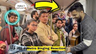 Tu Ishq Hai  Song In Metro  Public Reaction |  Singing Reaction  #viral @team_jhopdi_k