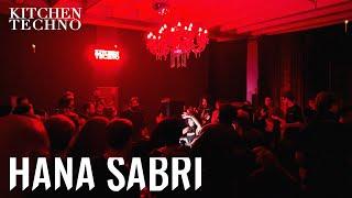 Hana Sabri at KITCHEN TECHNO | Raw and Hardgroove Techno