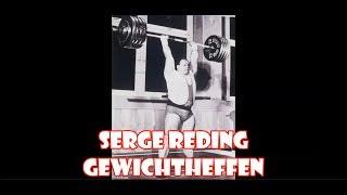 Serge Reding (België) GEWICHTHEFFEN ZWAARGEWICHT world recordholder weightlifting.