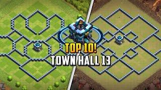 TOP 10! Town Hall 13 (TH13) Hybrid/Farming Base Layout + Copy Link 2024 | Clash of Clans