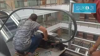 Kone | escalator modernization | KONE repair work | escalator problem | SUKOJI #elevator #lift