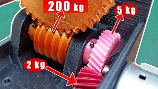 This Gearbox is So Powerful it can Pull a CAR! (3D Printed)