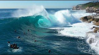 HEAVY CAPE SOLANDER SESSION // SURFING & BODYBOARDING SLABS // Shaun Petersen Drone