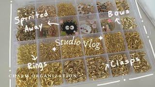 Gold Charm & Jewelry Supply Haul Organization | ASMR