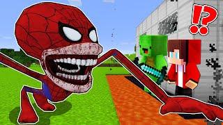 The Most Secure House vs SPIDERMAN TAPES - Minecraft gameplay by Mikey and JJ (Maizen Parody)