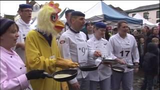 Viktor Kmec Wins Pancake Race (BBC Oxford News)