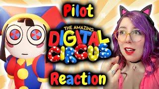 ONE WILD PILOT! - THE AMAZING DIGITAL CIRCUS: PILOT REACTION - Zamber Reacts