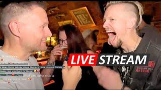 irl stream - book release & 100k subscribers party in STHLM.