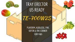 TE-700W2S (Tray Erector - High Speed)