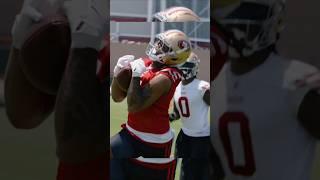 Look at this throw by Brock Purdy to WR Demarcus Robinson  #49ers #nfl