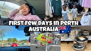 FIRST FEW DAYS IN PERTH WESTERN AUSTRALIA  | SHOPPING FOR OUR NEW HOME, CHURCH, FAMILY REUNION etc