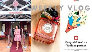  Weekly Vlog: YouTube Partner Time, Gifts,  Bodytec + Loccitane Event.