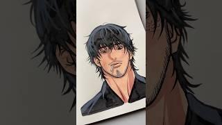 drawing jinrang of lookism #drawing #sketch #lookism