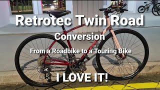 Retrotec Twin : Convert a roadbike to a Touring Bike