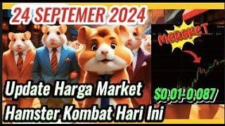 Update Harga Tukar Token Hamster Kombat Hari ini 24 September 2024