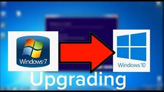 Upgrading Windows 7 Windows 10 RTM!