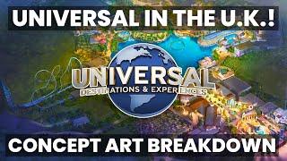 Universal Studios Great Britain has been OFFICIALLY ANNOUNCED! New Concept Art, Details, & More!