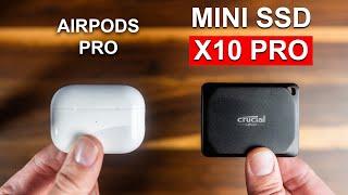 Super TINY & FAST! Crucial X9 Pro and X10 Pro SSD