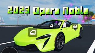 ROBLOX Vehicle Legends 2023 Opera Noble lap time