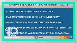 813 Day celebrations kick off around Tampa Bay