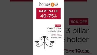 Homes r Us | Part Sale 40% to 75% Off | Oman